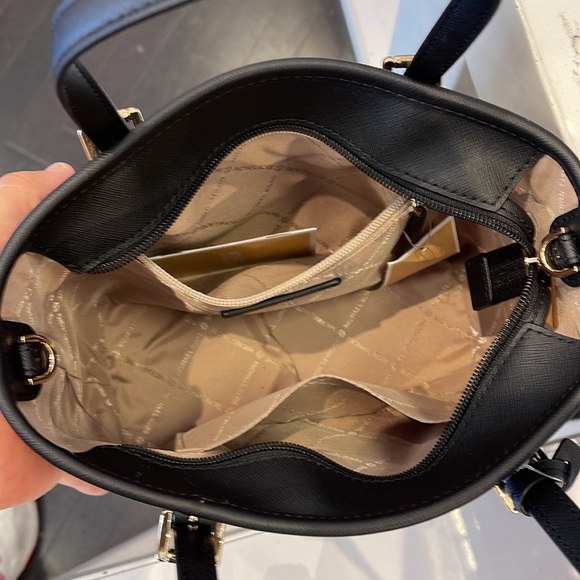 MICHAEL KORS 
Jet Set Travel Extra-Small Logo Top-Zip Tote Bag
BROWN/Back 
NWT - Picture 11 of 16